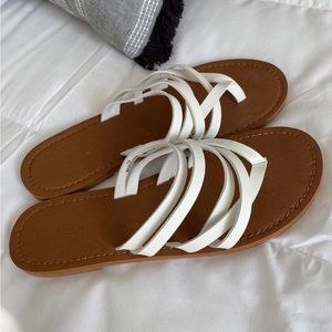 White Sandals